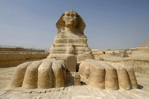 Marsa Alam: Cairo 2-Day Tour with Luxury Pyramids View Stay Day 1 Pyramids & GُEM Day 2 Memphis, Saqqara & Old Cairo