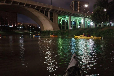 Fear of the Dark | Downtown Houston Night Kayak Guided Tour