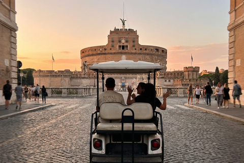6-Hour Private Golf Cart Grand Tour of Rome with Typical Lunch or Dinner Rome: 6-Hour Private Golf Cart Grand Tour with Typical Lunch or Dinner