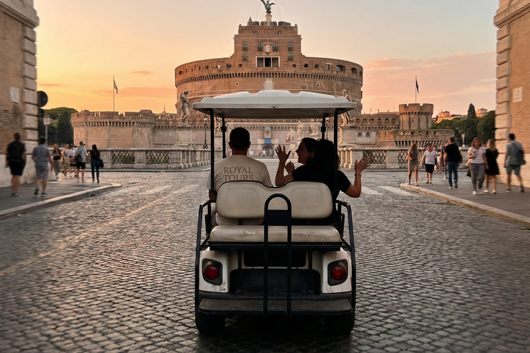 6-Hour Private Golf Cart Grand Tour of Rome with Typical Lunch or Dinner Rome: 6-Hour Private Golf Cart Grand Tour with Typical Lunch or Dinner