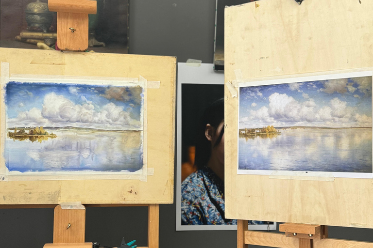 Florence: Create Your Own Oil Painting in a Real Art Studio Sunday Premium Atelier Session
