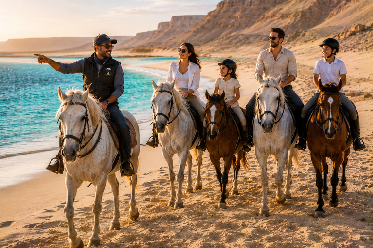 Dakhla: Beach Horse Riding Experience with Photos