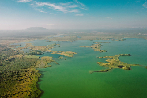 Port Akureyri : chute de Godafoss, Myvatn et Dettifoss