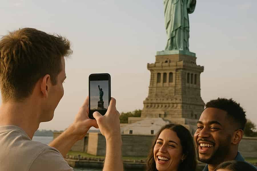 New York: Offizielles Partyboot zur Freiheitsstatue 2026. Foto: GetYourGuide