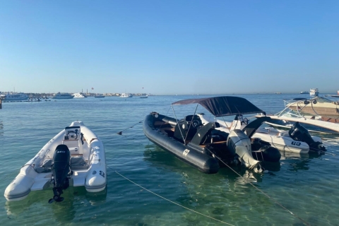 Hurghada: Zeetaxi een snel avontuur naar de eilandenZee taxi naar oranje baai eiland