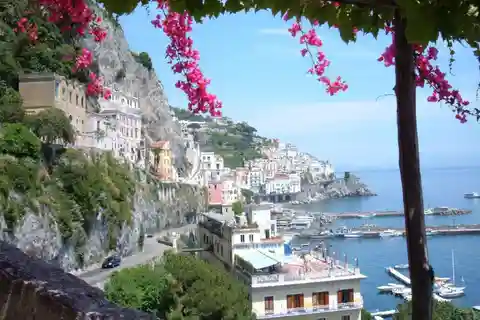 Naples to Sorrento, Positano, and Pompeii