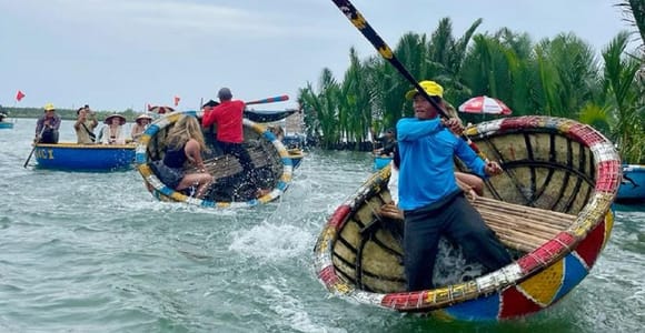 Hoi An: Basket Boat Ride in the Coconut Forest