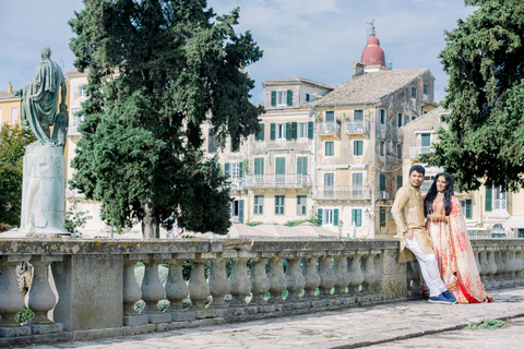 Esperienza di servizio fotografico nel centro storico di Corfù