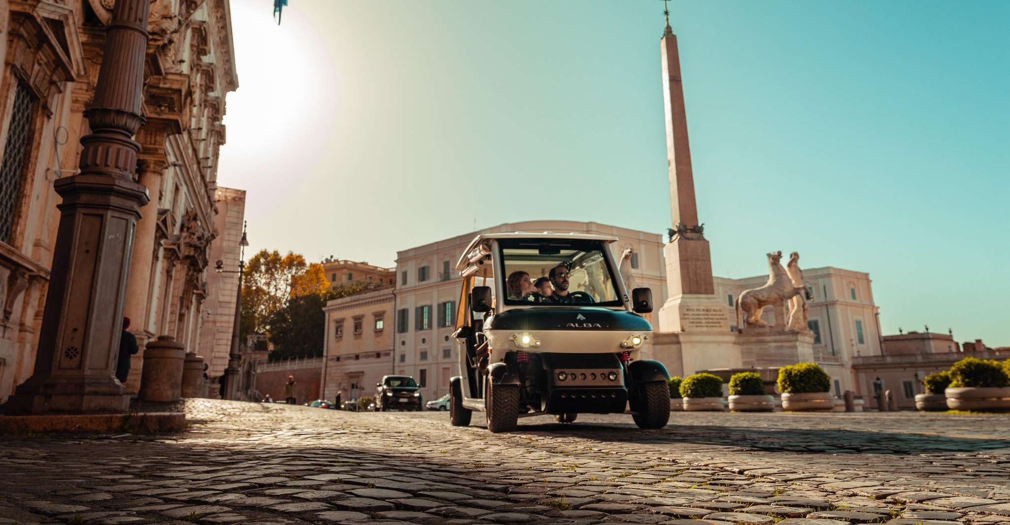 Rome: Private Highlights Tour by Golf Cart