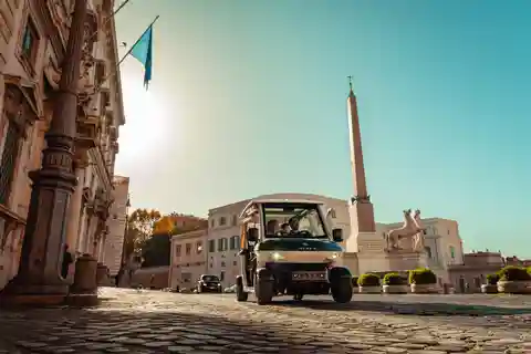 Roma: Tour privato dei punti salienti in golf cart