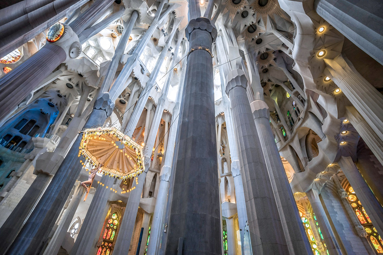 Barcelona: Sagrada Família Skip the Line Tour &amp; InträdesbiljettGuidad tur på franska