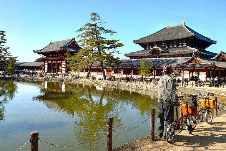 Nara UNESCO-listat världsarv Långsam cykeltur