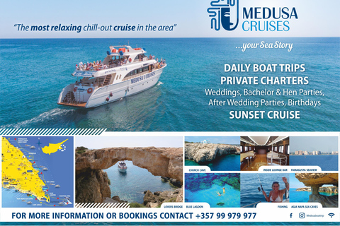 Protaras Medusa Chill Out-Crociere delle tartarughe/Laguna blu-SeaCave