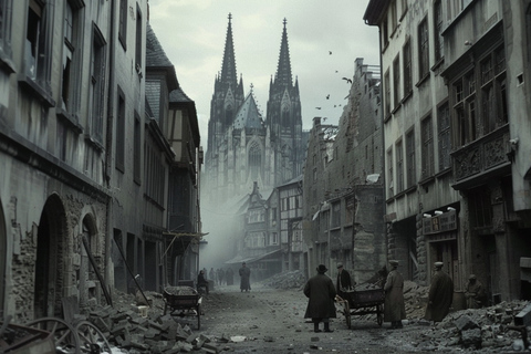 Cologne: Ticket for a journey back in time to 1945 Cologne – with virtual reality Cologne: Tickets for the German tour of Cologne 1945 – Rising from the ruins
