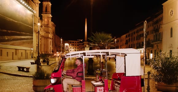 E-Tuk Tour: Rome by Night