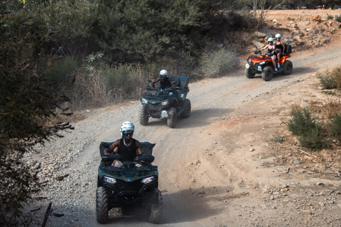 Da Heraklion: Tour serale Quad Safari Wild Crete