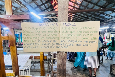 Unawatuna : Traditional Weaving Experience tour with Pickup