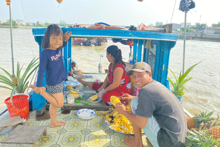 Tour de 1 dia pelo Mekong Can Tho - Mercado flutuante e túneis de Cu Chi[Preço da excursão em grupo] A partir de 5 pessoas, o custo é de 80 dólares por pessoa