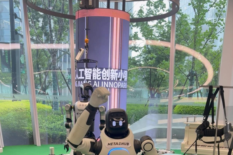 Shanghai: Old Temples and New high Tech Robots Day Trip