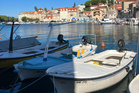 Blue lagoon with a speed boat water and towels included Blue lagoon with a speed boat, water & wine