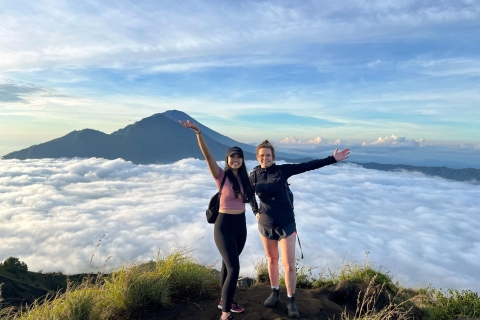 Mount Batur : Sunrise Hike Excursion with Hot Spring Mt Batur Hike & Hot Spring + Transport
