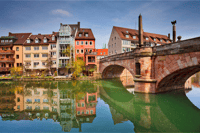 Nürnberg, erste Entdeckungswanderung und Lesetour - Hizvo