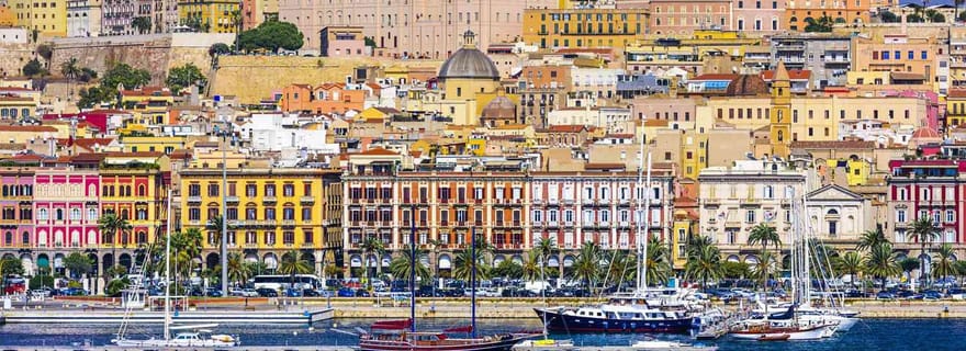 Cagliari: Bilhete de trem para viajar entre o aeroporto e a cidade
