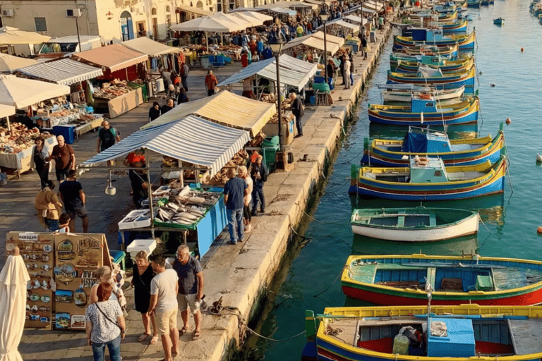 Malta: Blue Grotto and Marsaxlokk Tour with Boat Trip