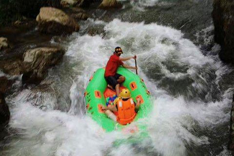 Guilin: Twelve Beaches Rafting Ticket With Optional Guide Adult Ticket + English-speaking local guide service