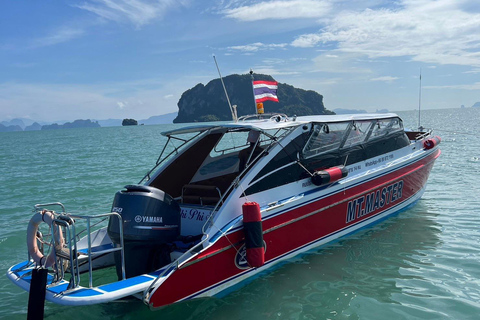 Phi Phi: lancha rápida a Maya Bay con excursión de snorkel