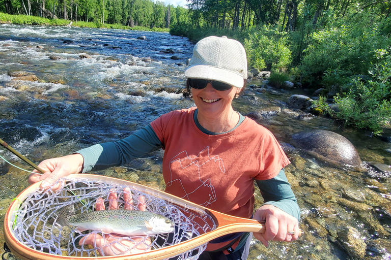 Anchorage: Full-day guided fly-fishing with Hotel Pickup