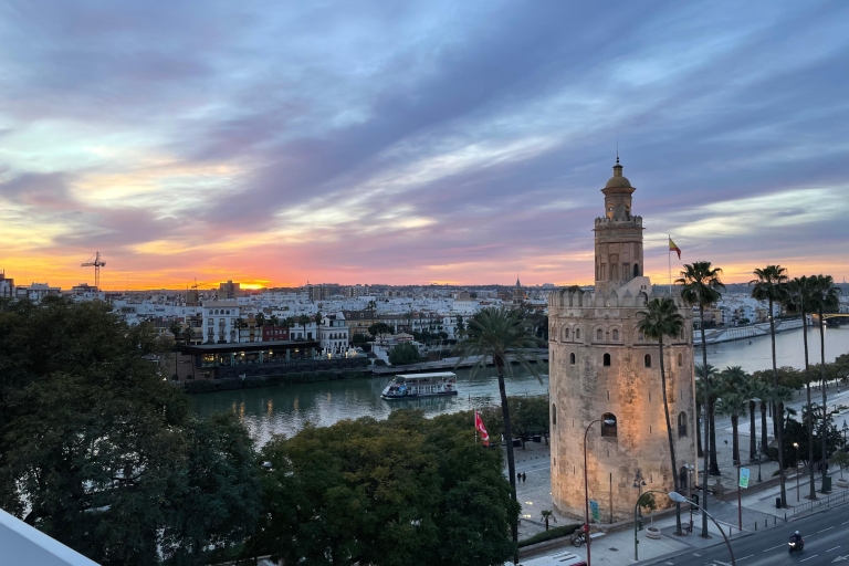 Sevilla: Paella, Tortilla en Sangria op een DakterrasVegetarische Paella