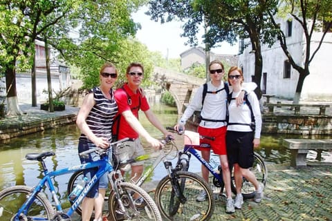 Zhujiajiao Water Town Cycling Escape& Boat Cruise