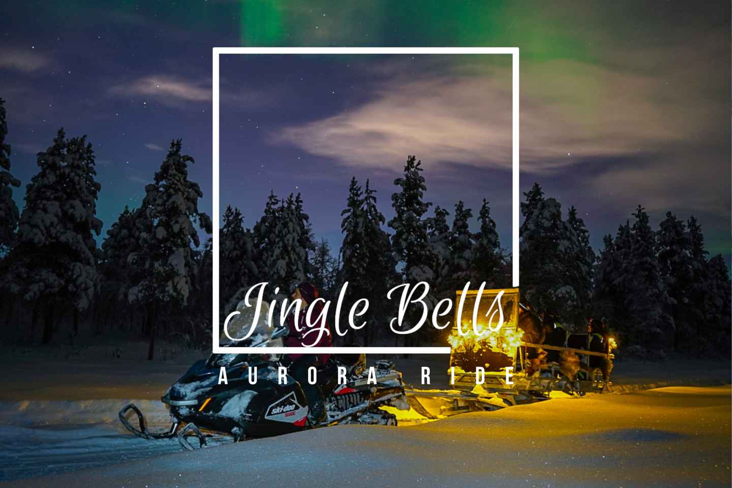 오로라를 만나는 설피 하이킹