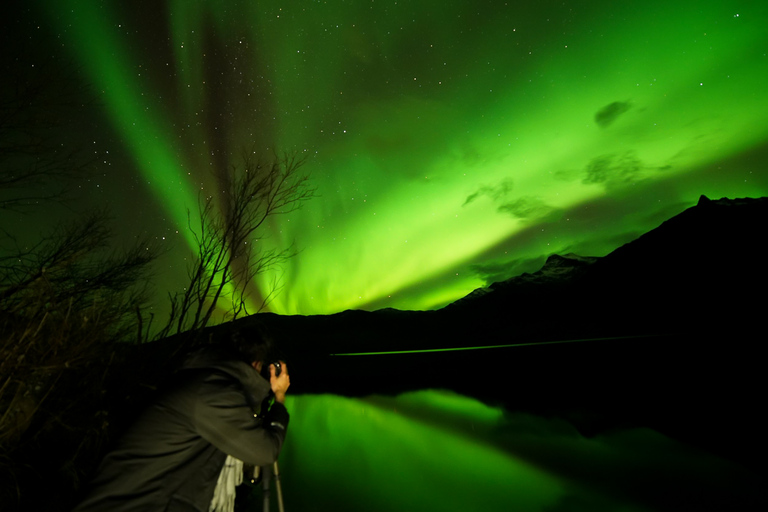 Tromsø: Northern Lights Tour with Free Professional Portrait