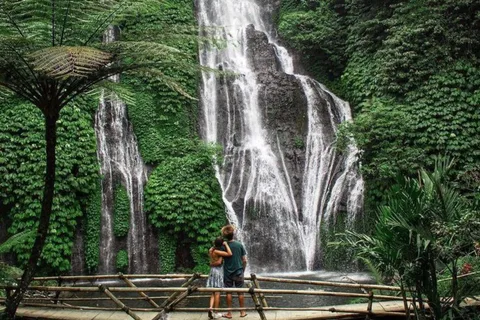 Bali : Rizières UNESCO, cascade, temple et lac de Beratan