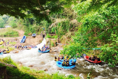 Khao Lak: Forsränning, zip-line, lunchbuffé, ATV-alternativ resa