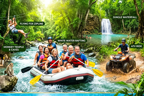 Phuket: Rafting, ATV, Zipline & Jungle Tour