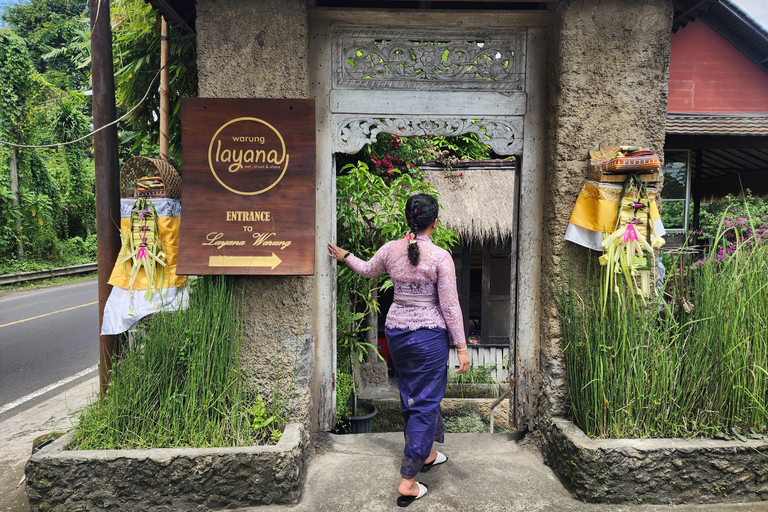 Ubud: Hidden Waterfalls, Rice terrace & Cliffside Dining