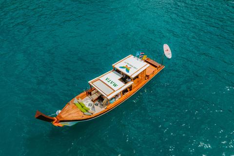 Phuket: Half Day Private Luxury Longtail Boat Island TourCoral and Maithon (Morning)