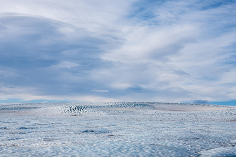 Reykjavik: Tour in motoslitta del ghiacciaio Langjökull e sorgente termale