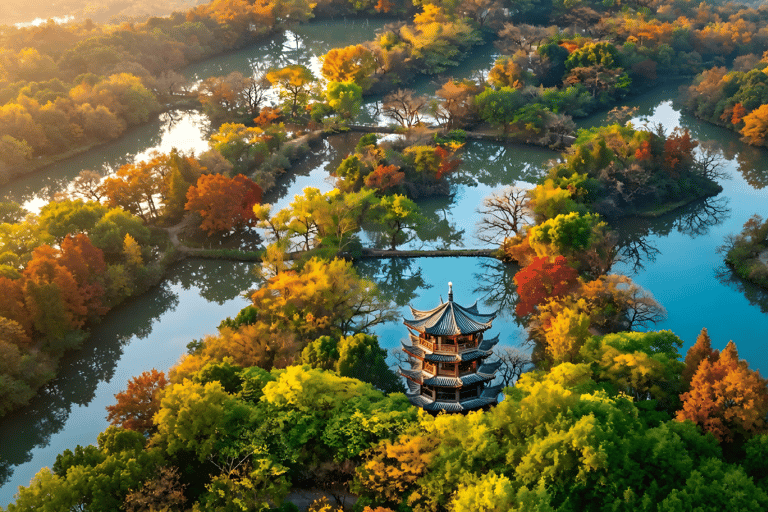 Hangzhou Xixi Wetland: Off the Beaten Path Rowboat & Stroll