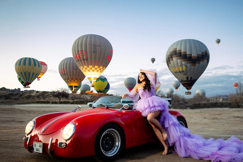 Cappadocia: Photo shoot with classic car