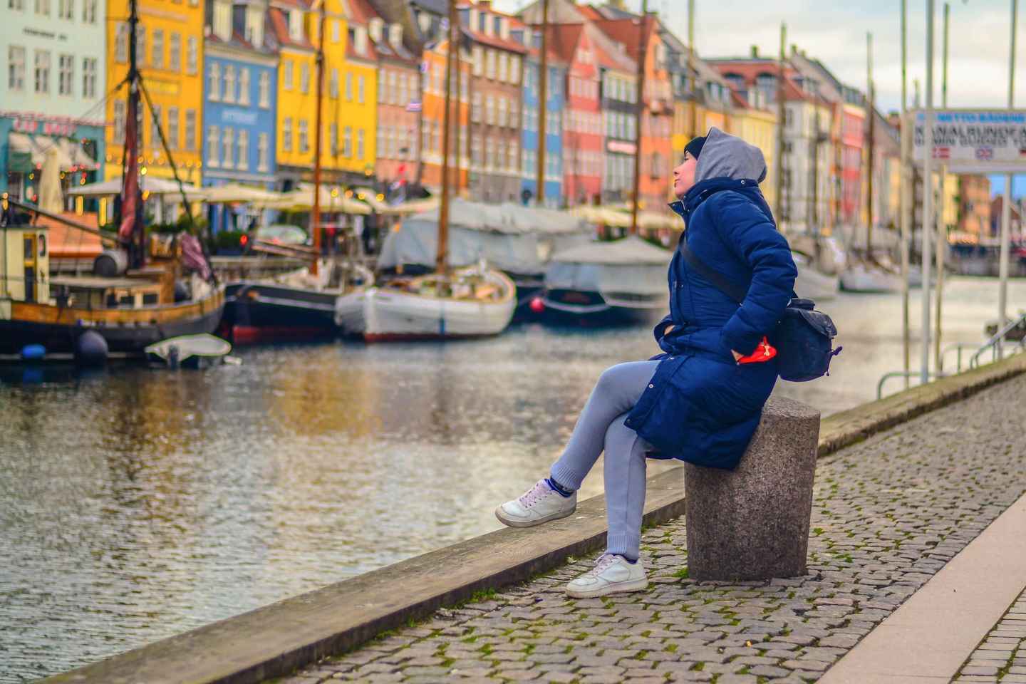 Recorrido en Coche Guiado por el Centro de Copenhague, Nyhavn, Palacios