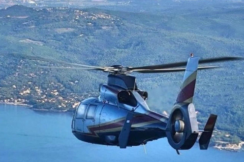 CANNES: Private Panoramic Helicopter Tour Private Tour 45 min Panoramic From CANNES