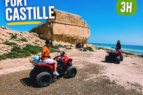 ATV in Djerba: Countryside, Lagoon, Fort Castille & Complimentary Mint Tea ATV in Djerba: Lagoon, Fort Castille & Mint Tea 3 hours