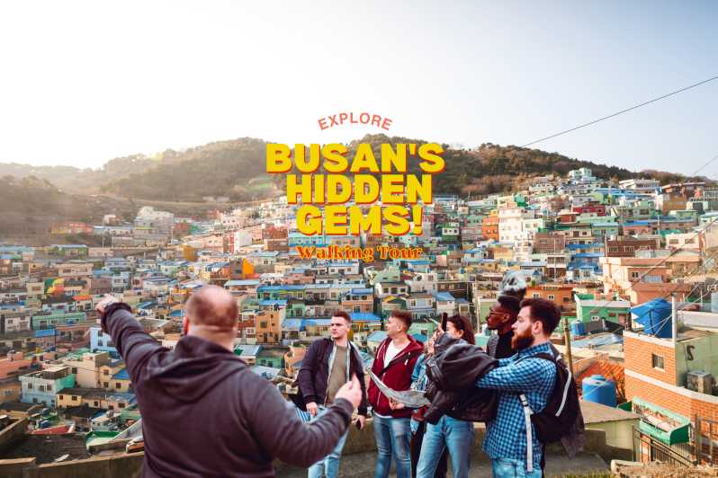 Busan: tour a piedi della cultura Gamcheon e del mercato Jagalchi