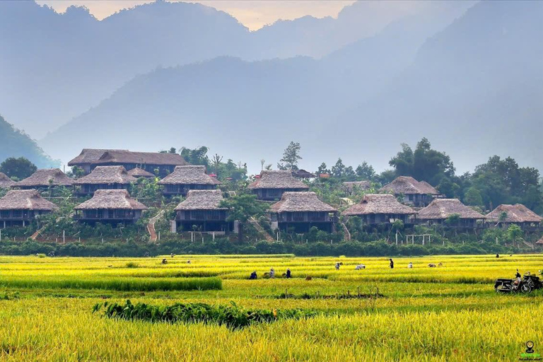 Från Hanoi: Mai Chau och Pu Luong 3-dagars rundtur med bungalow