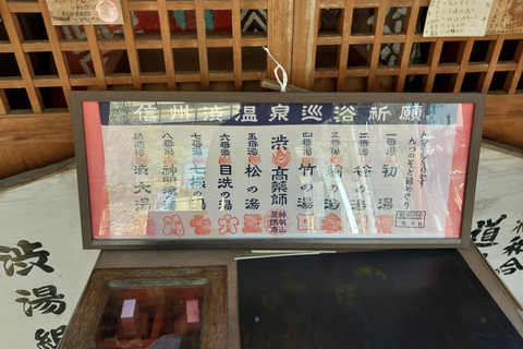 Nagano: Snow Monkey Park, Soba Lunch, and Shibu Onsen Tour Tour + Onsen Stamp Towel