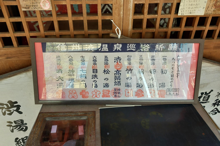 Nagano: Snow Monkey Park, Soba Lunch, and Shibu Onsen Tour Tour + Onsen Stamp Towel